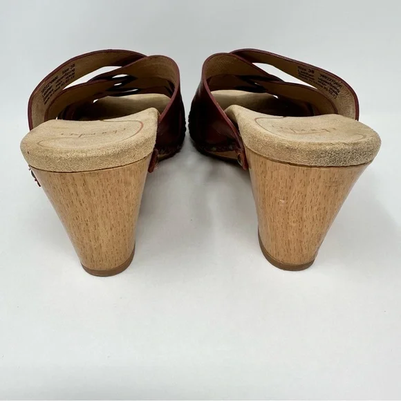 Dansko Tory Woven Leather Sandals Brown Size 38, US 7.5-8 - Picture 5 of 10